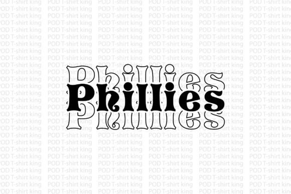 Phillies Grafik T-shirt Designs Von POD T-Shirt Kings