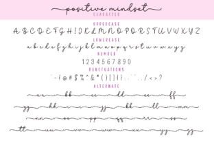 Positive Mindset Script & Handwritten Font By soderi graphicslide 5