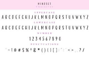 Positive Mindset Skript-Schriftarten Schriftart Von soderi graphicslide 6