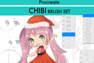Chibi Brushes for Procreate Graphic Brushes By Marina MissChroma 1