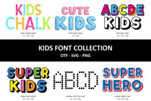 Kids Collection Color Fonts Font By Font Craft Studio 1