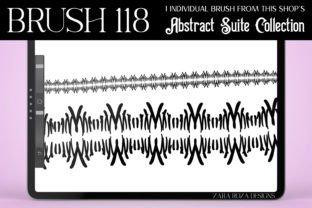 Procreate Brush #118 - Abstract Suite Graphic Add-ons By ZaraRozaDesigns 1