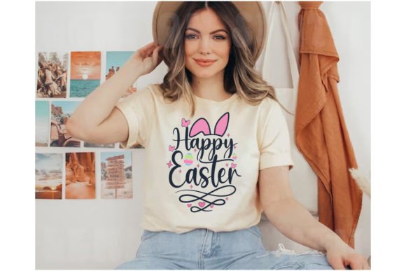 HAPPY EASTER | Easter Day T Shirt, SVG Grafica Design di T-shirt Di nobabsorkar1