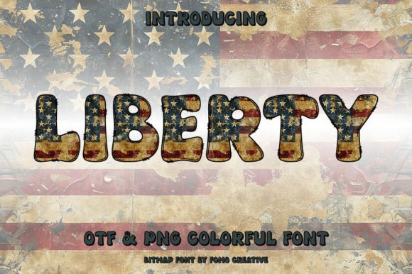 Liberty Color Fonts Font By Fomo Creative