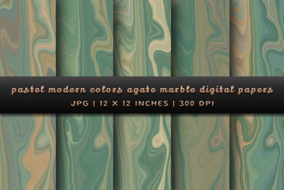 Pastel Modern Colors Agate Marble Afbeelding Achtergronden Door Pugazh Logan