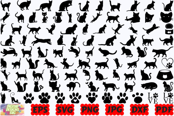 Cat SVG | Animal SVG | Farm Animal SVG Graphic Crafts By DigitalDesignsSVGBundle