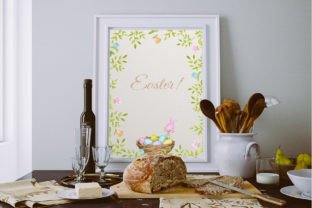 Easter Frames. Watercolor Set. PNG Grafika Ilustracje do Druku Przez Watercolor_by_Alyona 5