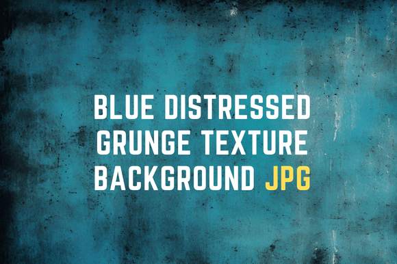 Blue Distressed Grunge Texture Backgroun Graphic AI Graphics By Alouma Sriti