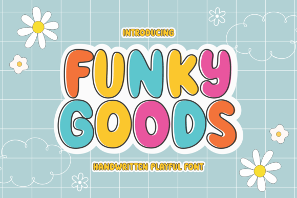 Funky Goods Script & Handwritten Font By Rydmaker (7NTypes)