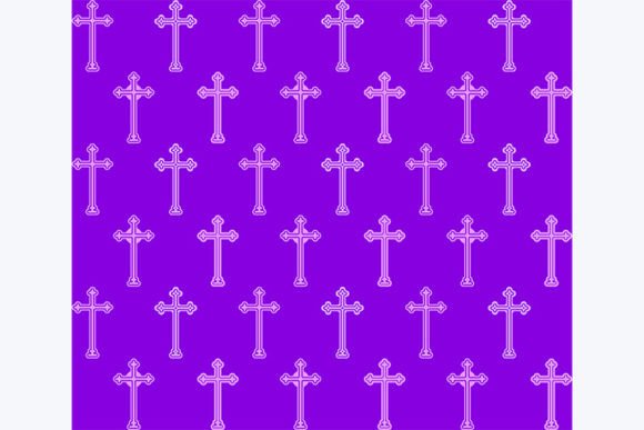 Gothic Christian Cross Seamless Pattern Graphic Patterns By Formatoriginal