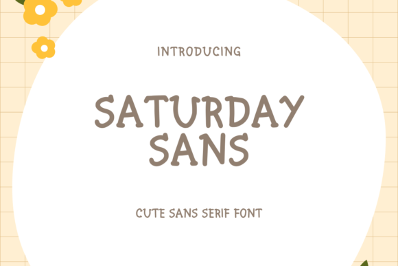 Saturday Sans Slab-Serif-Schriftarten Schriftart Von SiapGraph