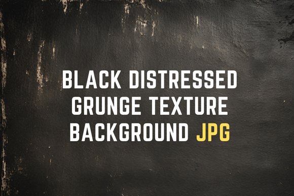 Black Distressed Grunge Texture Graphic AI Graphics By Alouma Sriti