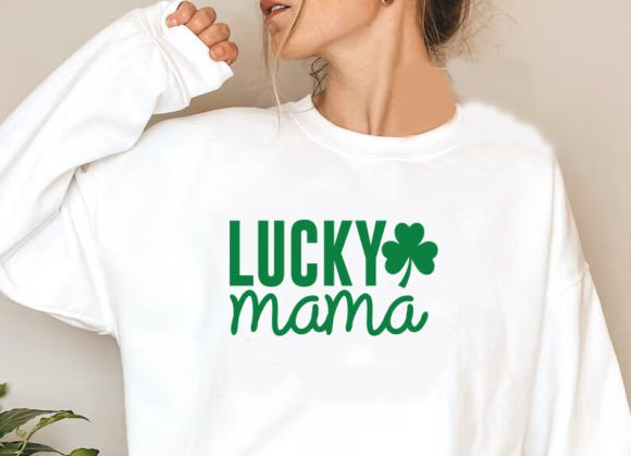 Lucky Mama SVG Grafica Modelli di Stampa Di Svg Design Store020