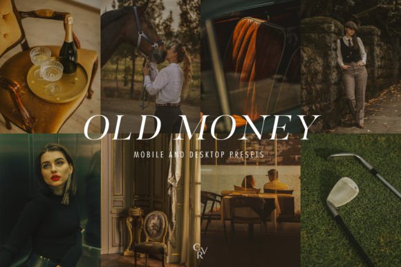 20 Old Money Lightroom Presets Graphic Actions & Presets By CVRPresets