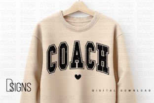 Coach Sports Sublimation Graphic T-shirt Designs By DSIGNS 3