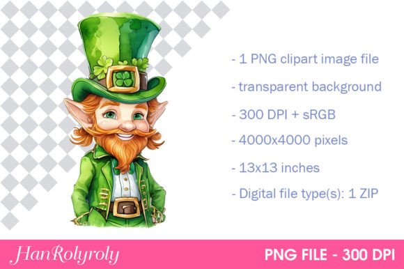 Lucky Gnome Png Clipart Graphic Illustrations By Han Rolyroly