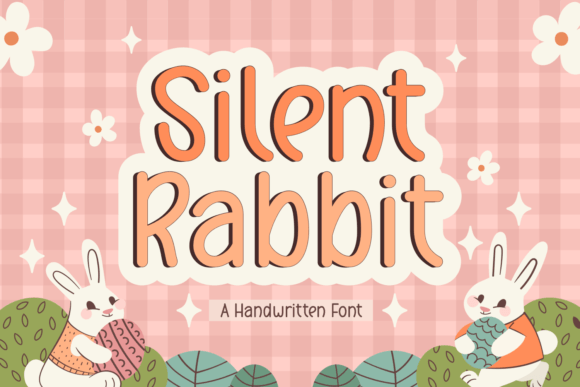 Silent Rabbit Script & Handwritten Font By Eightde
