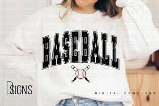 Baseball Sports Sublimation Graphic T-shirt Designs By DSIGNS 1