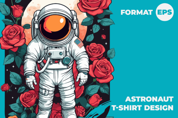 Astronaut Gráfico Diseños de Camisetas Por c.gudzik