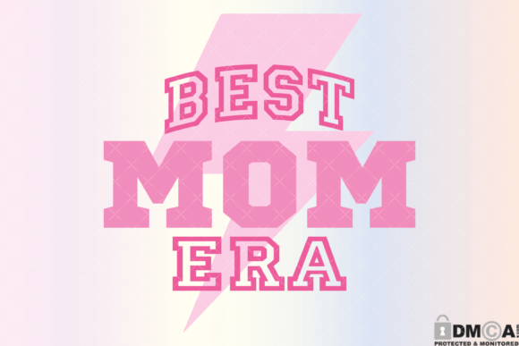 Best Mom Era Svg PNG Grafik Druck-Vorlagen Von Rare