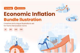 Economy Inflation Illustration Design Gráfico Ilustrações para Impressão Por alwi.chabib 1