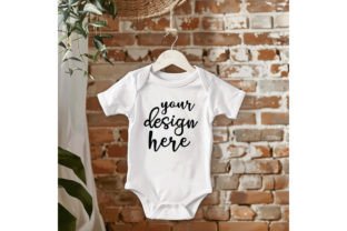 Baby Bodysuit Mockup Graphic Product Mockups By Mockup And Design Store