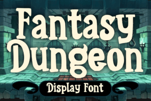 Fantasy Dungeon Display Font By MVMET 1