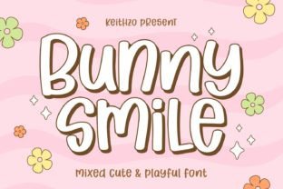 Bunny Smile Font Display Font Di Keithzo (7NTypes) 1