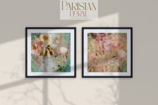 Parisian Floral Art Collection Graphic Illustrations By avalonrosedesign 4