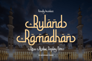 Buland Ramadhan Fuentes Caligráficas Fuente Por qrdesignstd 1