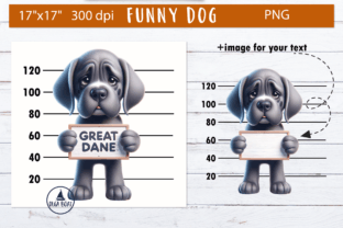 Great Dane Clipart Dog | Funny Dog Png Graphic Illustrations By Olga Boat Design 2
