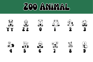 Zoo Animal Dingbats Font By Chonada 4