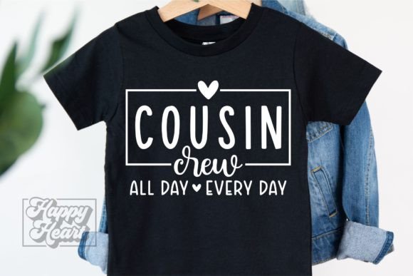 Cousin Crew SVG - Cousin Squad Shirt PNG Graphic Crafts By happyheartdigital