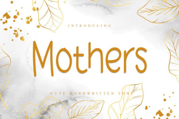 Mothers Script & Handwritten Font By GiaLetter