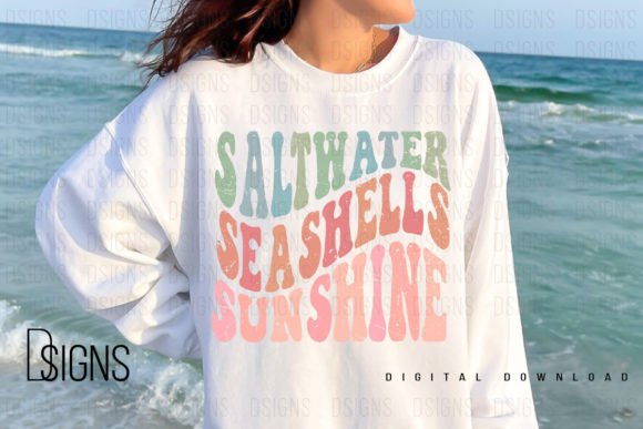 Summer Beach Vacation Sublimation Graphic T-shirt Designs By DSIGNS