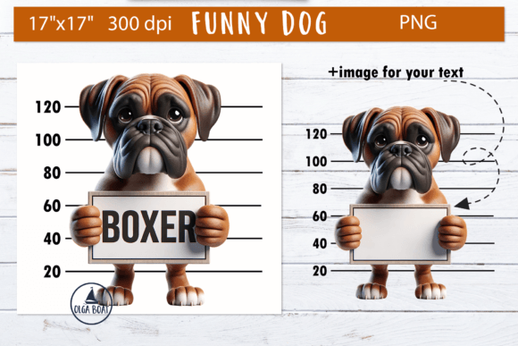 Boxer Dog Clipart Funny Dog Png Graphic Crafts By Olga Boat Design