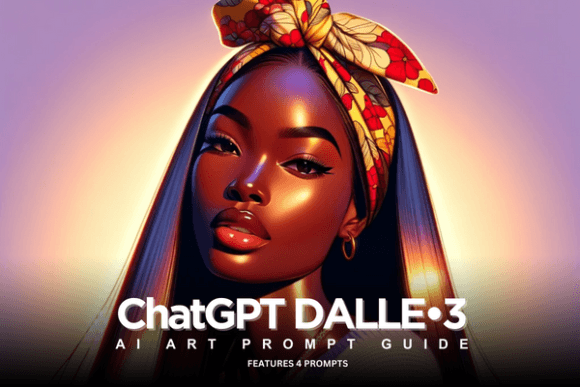 DALLE•3 Prompt Guide and Custom GPT Graphic AI Graphics By Cocoa Twins