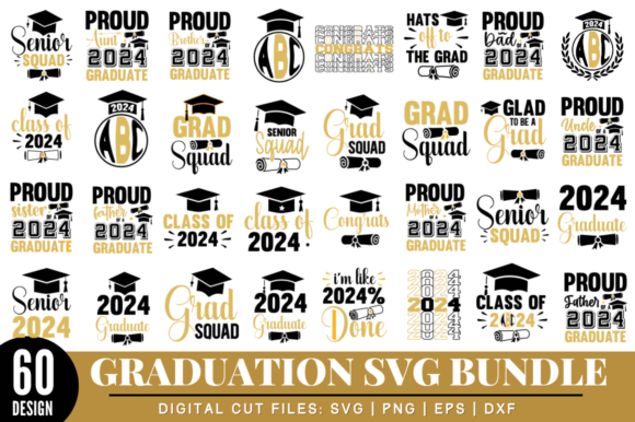 Graduation SVG Bundle,Graduation Cap Svg Graphic Crafts By Regulrcrative