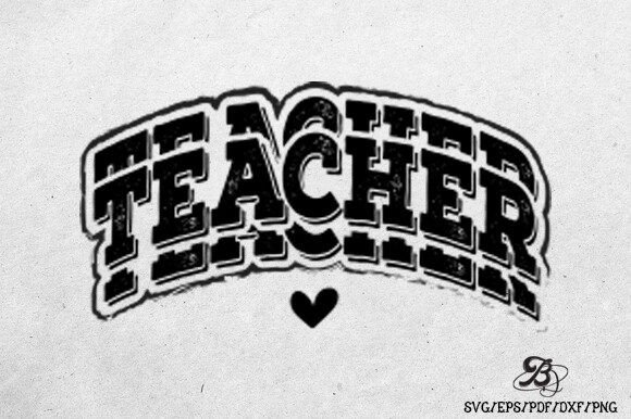 Teacher Svg Design Gráfico Diseños de Camisetas Por BundleDesigner