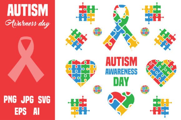 Autism Awareness SVG Bundle Graphic Crafts By Endro
