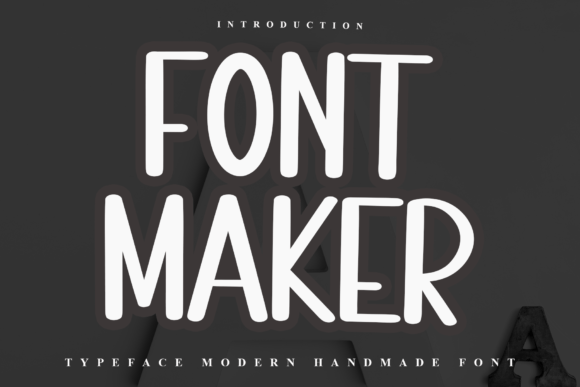 Font Maker Skript-Schriftarten Schriftart Von Inermedia STUDIO
