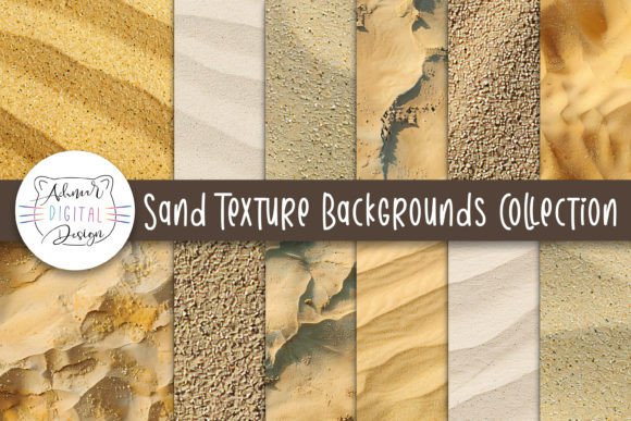 Sand Texture Backgrounds Collection Graphic Backgrounds By achmardigitaldesign