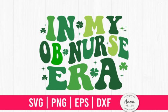 In My OB Nurse Era Afbeelding Afdruk Sjablonen Door Anna Design