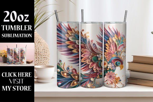3D Sublimation Tumbler Wrap Graphic Crafts By LibbyWishes