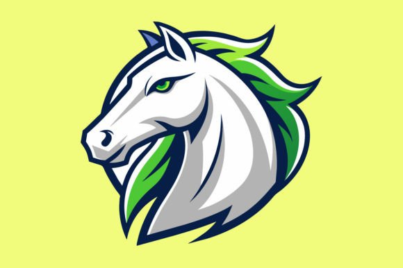 Horse Head Logo Design. Grafik Logos Von M.k Graphics Store