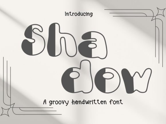 Shadow Display Font By SKD Design