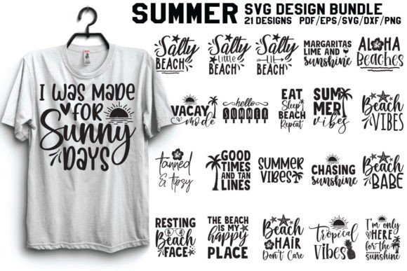 Summer SVG Design Bundle Graphic Crafts By creativekhadiza124