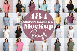 384 Comfort Colors 1717 Mock-ups Bundle Gráfico Mockups de Productos Diseñados a Medida Por MockupStore 1