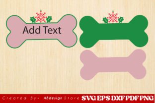 Dog Paw Pet Christmas Ornament Gráfico SVG 3D Por ABdesignStore 2