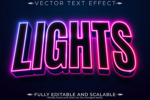 Editable Text Effect Template Font Style Graphic Add-ons By NA Creative